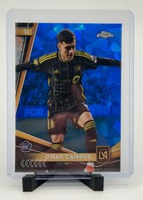 2024 Topps Chrome Sapphire MLS Omar Campos #170 Rookie LAFC