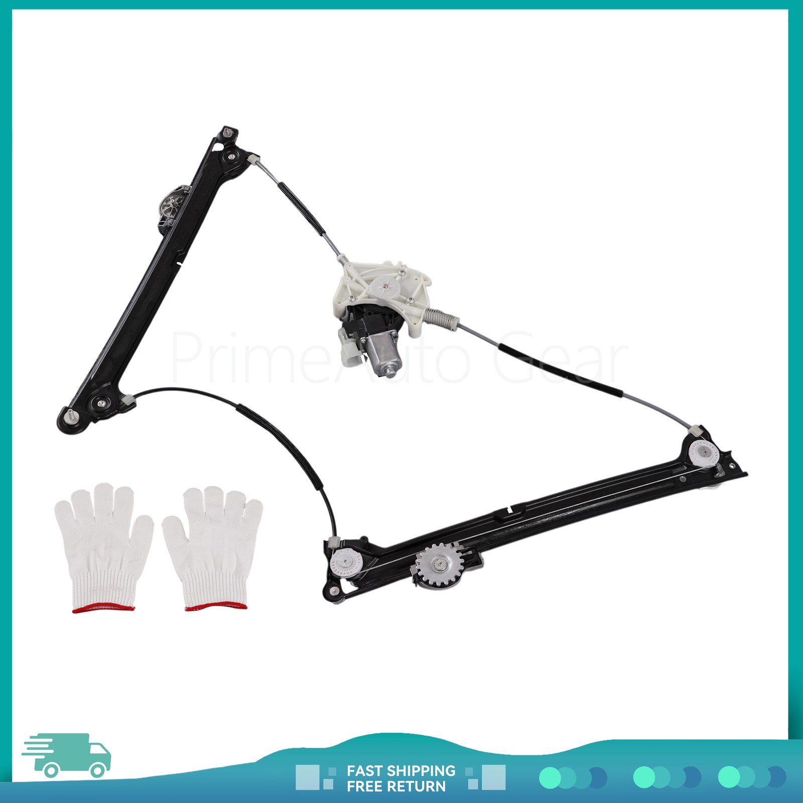 Front Left Window Regulator With Motor For 17-24 Maserati Levante M161 US