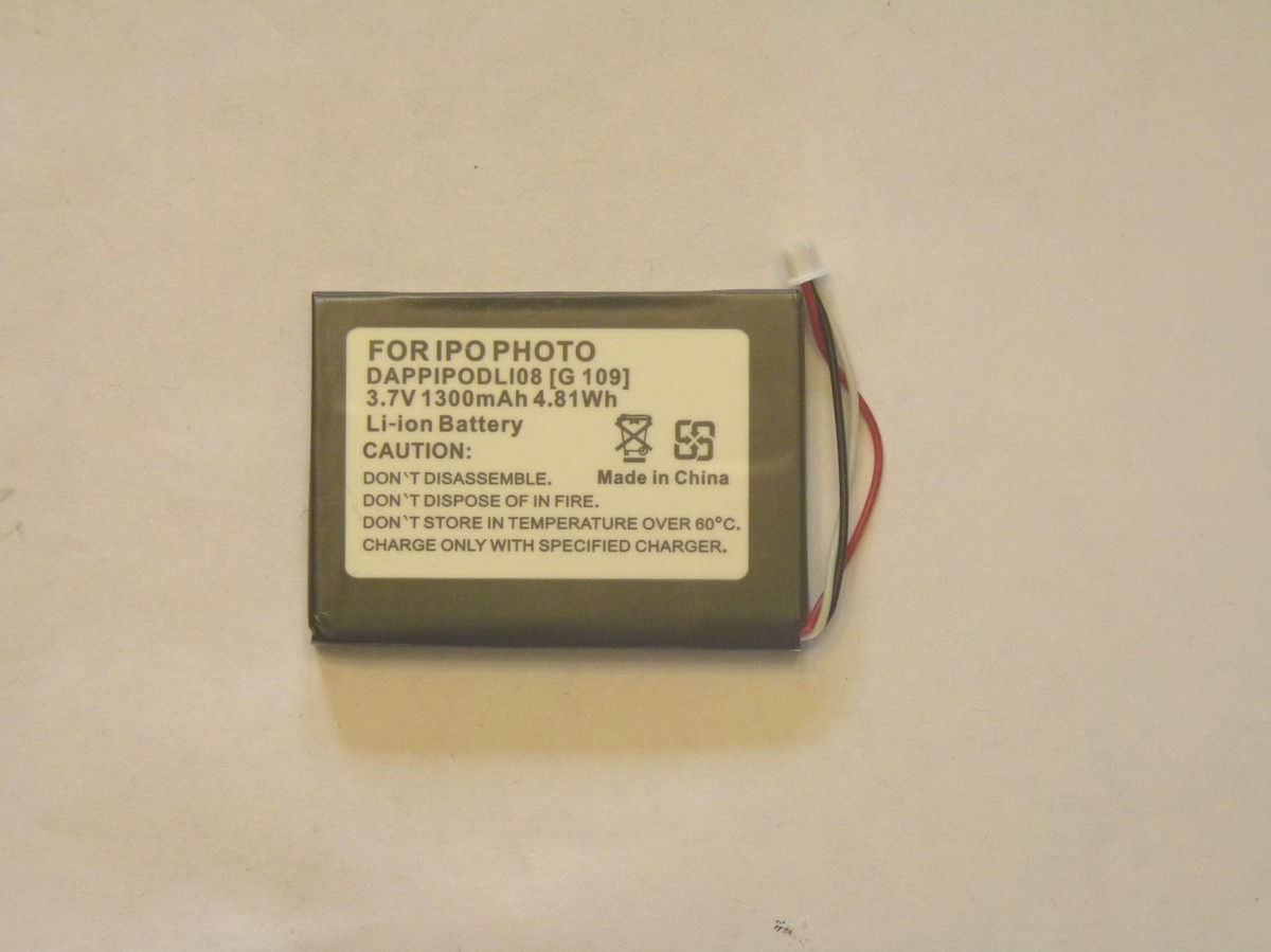 AccuCell Akku für Apple iPod 4G photo 616-0183,616-0206