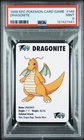 1998 KFC Pokemon Card Game #149 Dragonite PSA GEM MINT 9