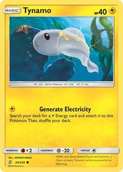 Tynamo 64/236 Common Unified Minds Pokemon Reverse Holo