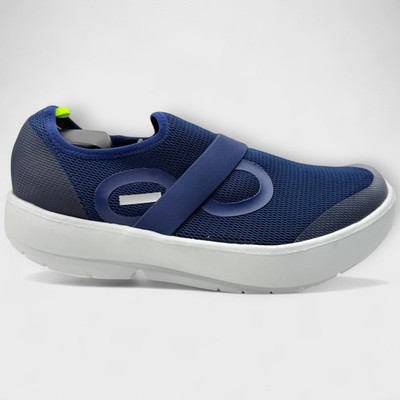 Oofos Oomg Sport Casual Slip On Recovery Shoes Blue White Men’s Size 10.5 Men main image 4