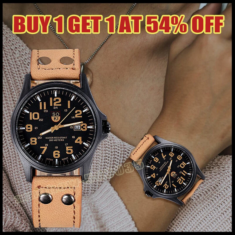 Military print watches clearance
