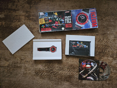 SNES SUPER NINTENDO - KILLER INSTINCT & WATCH TWIN PACK #SPC UKV PAL CIB