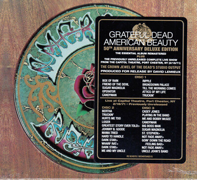 Grateful Dead - American Beauty (HD-CD 50th Anniversary Deluxe Edition) 3CD