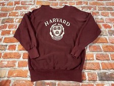 vintage 80s Harvard Champion Reverse Weave crewneck sweatshirt - sz 2XL warm up