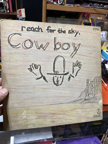 COWBOY Reach For The Sky LP Vinyl Atco Southern Rock Psychedelic Record 1970