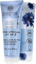 Sanoflore Aciana Botanica Gelée d'Huile Démaquillante Bio LOT DE 2 x 125 ml