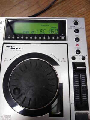 Gemini CDJ 20 Professional CD Player Deck Anti Shock Buffer Memory