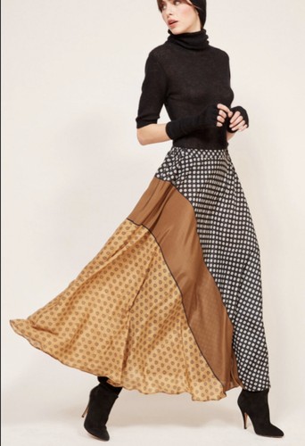 NWT Mes Demoiselles Brakid Silk Maxi 