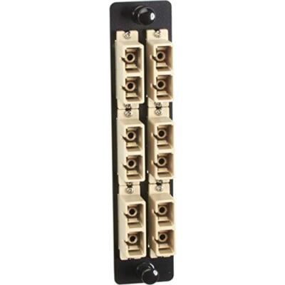 BLACK BOX JPM463B HIGH DENSITY ADAPTER PANEL, BRONZE SLEEV