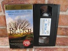 Big Fish VHS 2004 Ewan McGregor Albert Finney Billy Crudup Fantasy Drama Comedy