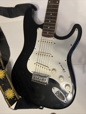 Squire Bullet By Fender Electric Guitar Black 2004