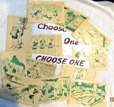46 Girl Scout POSTCARDS 1940-49 CHOOSE ONE Camp Life Tents Collector GIFT