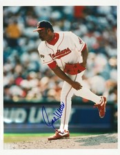 JOSE MESA Signed/Autographed 8x10 Photo CLEVELAND INDIANS w/COA