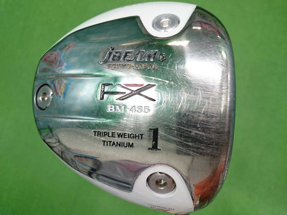 Golf Driver jBeam FX BM-435 White Crazy Black CB-46 (8.1) 45inch JAPAN