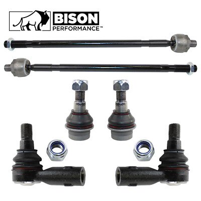 Bison Performance 6pc Front Tie Rod End Lower Ball Joint Kit For Sprinter 02-06