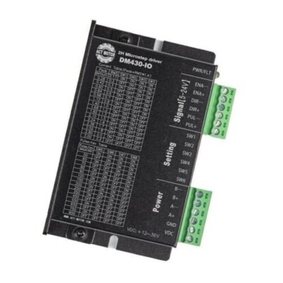 1PC Stepper Motor controller Drivers DM430-IO VDC:12-36V For Nema 17/Nema23