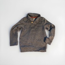 Sonoma Supersoft Boys Blue Pullover Sweater 8 M Fleece Dressy