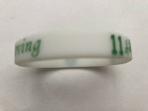 Kyrie Irving Celtics Green,black,white Silicone Wristband Bracelet - Picture 7 of 8