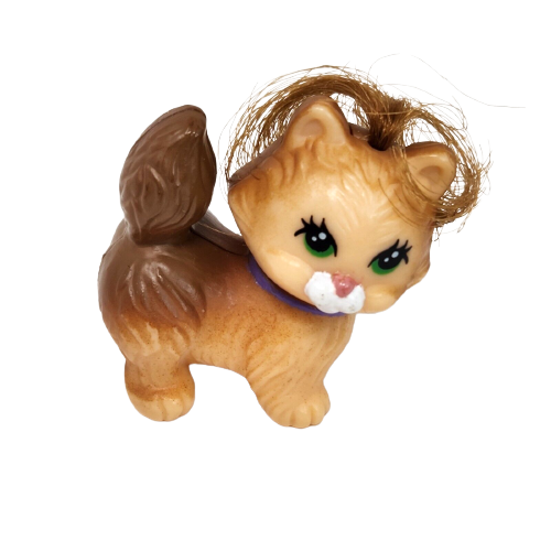 VINTAGE 1990's KENNER LPS LITTLEST PET SHOP TAN + BROWN