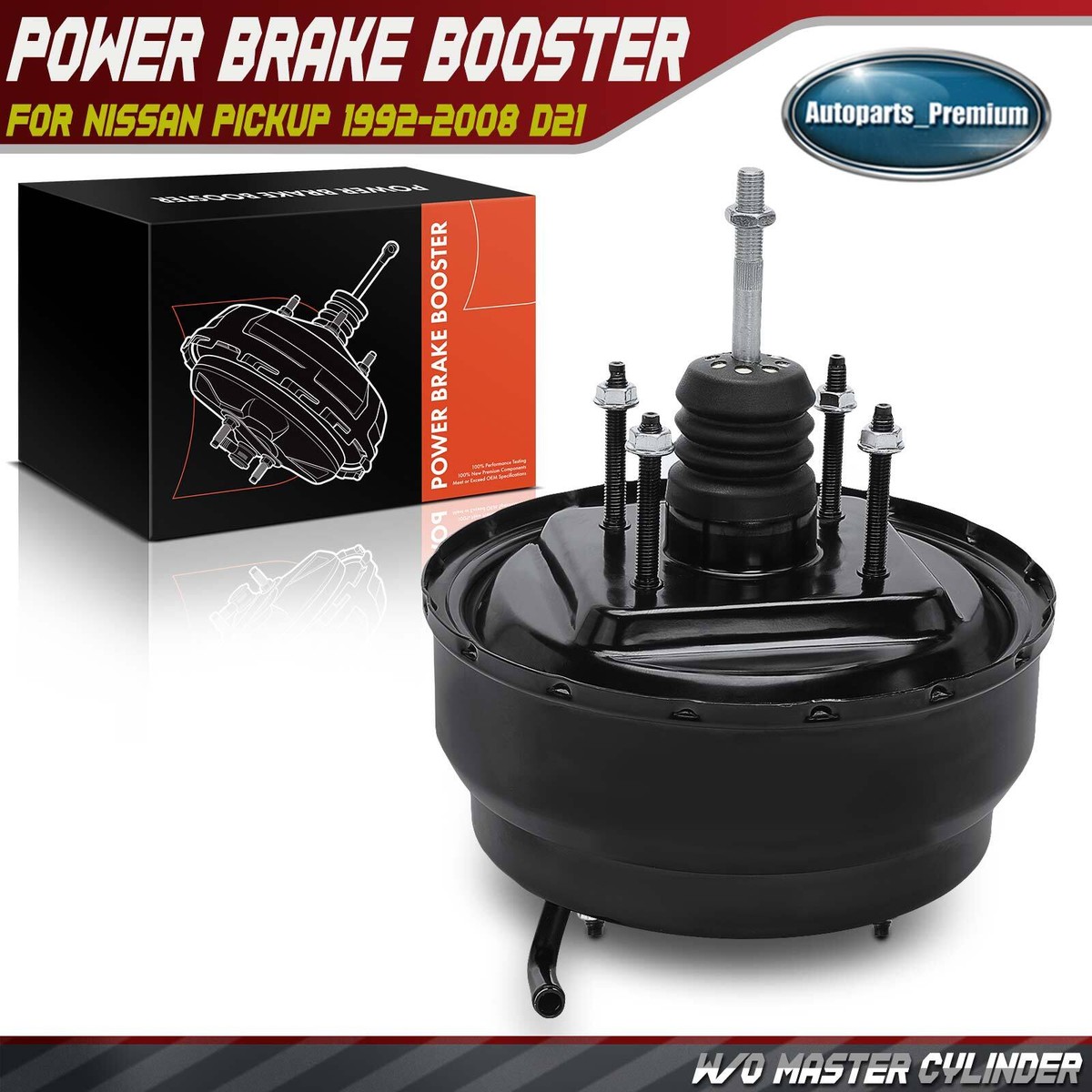 Vacuum Power Brake Booster w/o Master Cylinder for Nissan