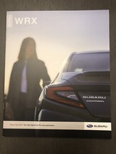2022 SUBARU WRX 22-page Original Sales Brochure