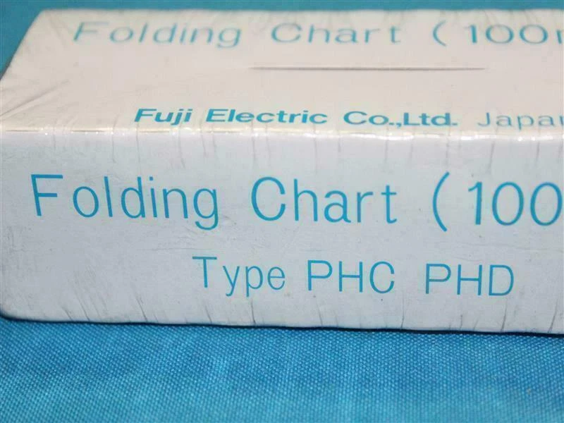 Fuji Electric DL-5000-B 5I Type PHC PHD 100mm Folding Chart Expedited Shipping - Image 4 of 4