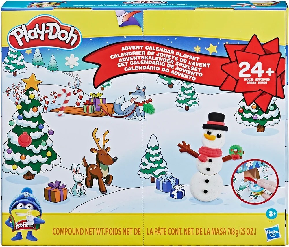 Pâte à modeler Play-Doh pour occuper les enfants sans écrans grâce au tapis de jeu