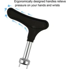 Golf Shoe Stud Remover Spike Wrench Ratchet Studs Cleat  Removing Tool