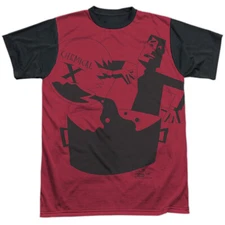 Powerpuff Girls Chemical X Adult Halloween Costume T Shirt (Black Back), S-3XL