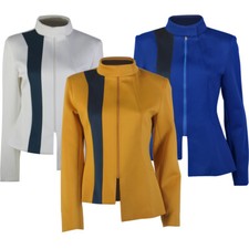 For Discovery 4 Red Yellow Blue White Starfleet Uniforms Female Jacket Costume