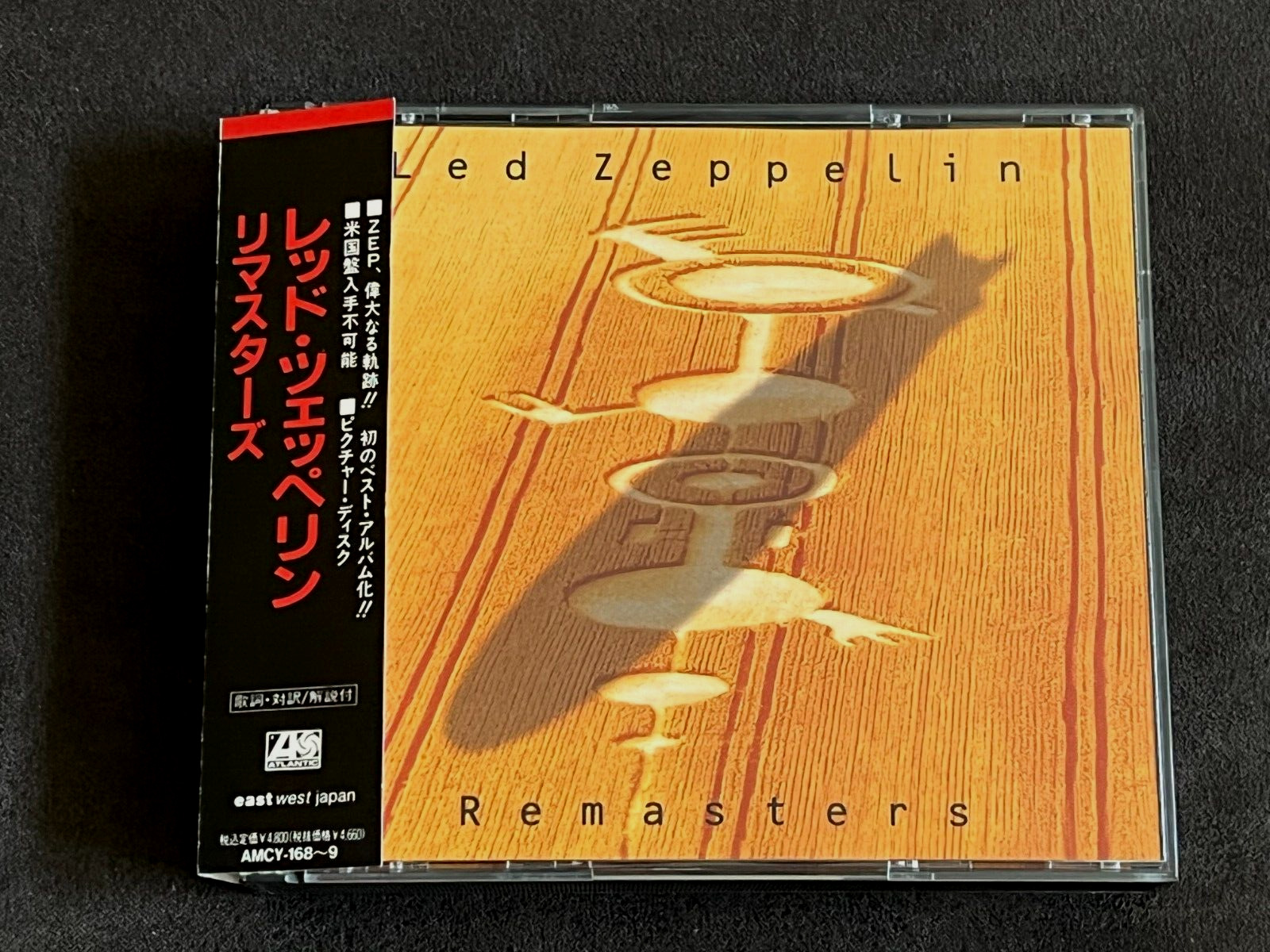 LED ZEPPELIN-Remasters-1990 2CD Japan