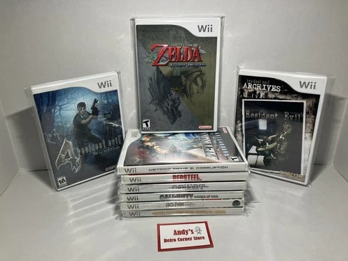 Wii Game Collection Lot. Very Clean. All CIB. All Tested and Working 🔥