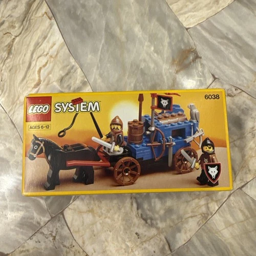 Lego 6038 Wolfpack Renegades Castle 1992 NISB!!!