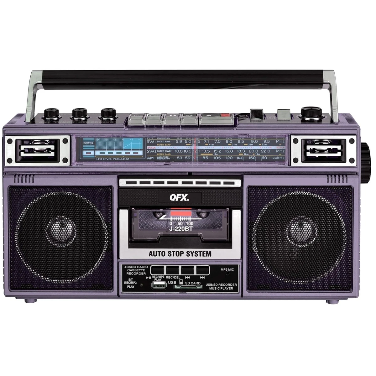 Preços baixos em Bluetooth Roxo Aparelhos de Som e Boombox