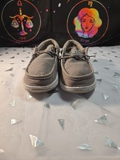 Hey Dudes Wally Youth Grey Size: Y2-L3