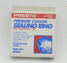 Presto Pressure Cooker Sealing Gasket 9903 NEW Free Shipping