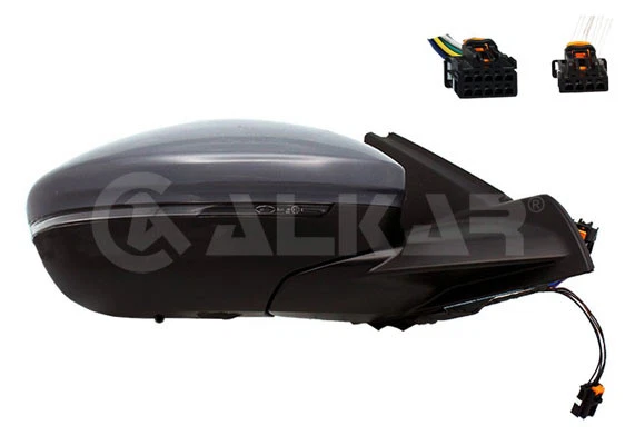 EXTERIOR MIRROR FOR OPEL PEUGEOT ALKAR 6148312 FITS RIGHT - Image 2 of 4