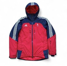 Rare Adidas Team GB Winter Olympics Athlete Issue ClimaProof Ski Jacket Sz 34/36