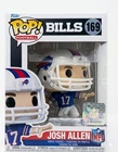 Funko Pop! Josh Allen #169 Buffalo Bills, Home Jersey, Football, NFL NM