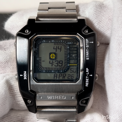 Seiko WIRED Men's Black Watch - AGAM601 for sale online | eBay