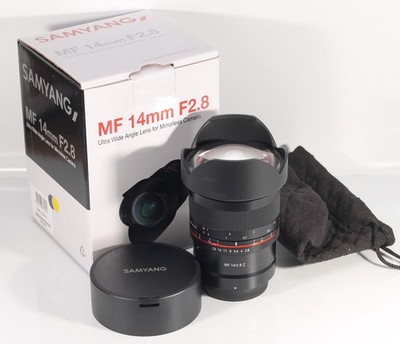 Samyang MF 14mm f/2.8 Z Lens Nikon Z Mount As New Display Model Boxed RRP $799