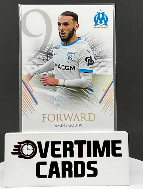 2024-25 Futera Club Live Marseille Base #MB17 Amine Gouiri 1/1