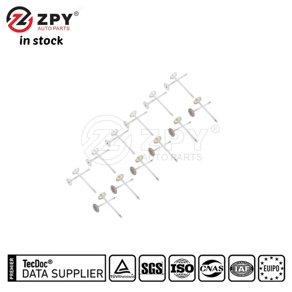 Впускные клапаны двигателя ZPY для Audi A6 Quattro 2005-2008 2,4 л 06E109601H - Изображение 4 из 4