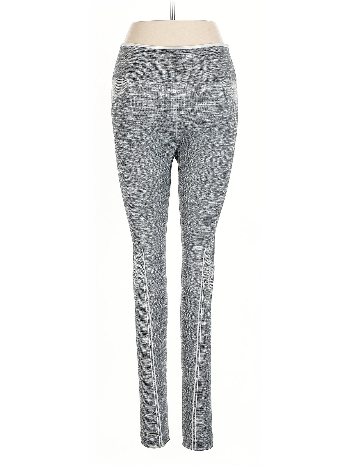 Saucony Women Gray Active Pants M thumbnail 2