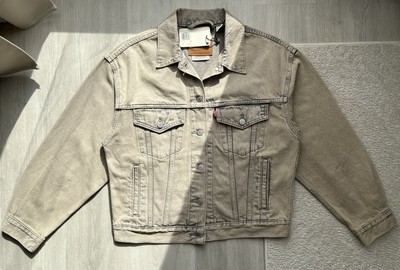 Levis 90s Trucker Jeansjacke (Beige/Grau)