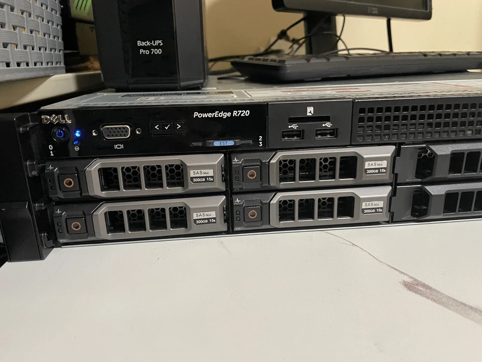 Dell R720 Server/ 2x Intel Xeon E5-2620/ 8GB Ram/ 4x 300GB 15k HD - Image 4 of 4