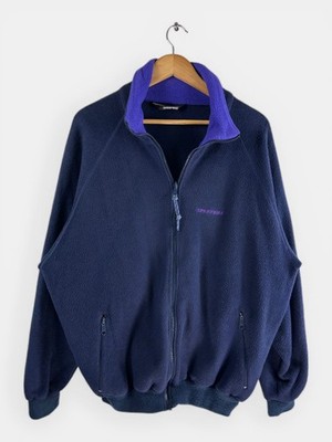 Sprayway Polartec Vintage Full Zip Fleece Mens Blue XL Climate Control