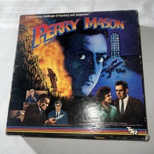 Perry Mason Board Game TV Courtroom Mystery Suspense 1987 - Complete VG
